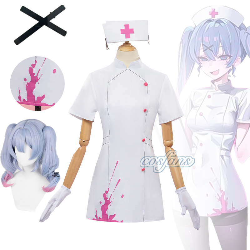 Anime Cosplay Nurse - Mi-kku Nurse Rabbit Hole Cosplay Costume