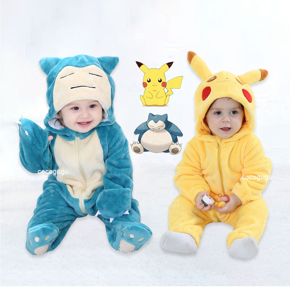Anime Cosplay Pokemon - Pokemon Costume 0-5 Y Baby Snorlax