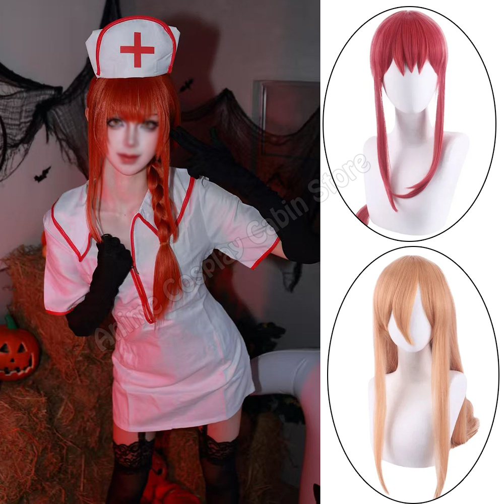 Anime Cosplay Nurse - Halloween Costumes Makima Nurse Cosplay Anime