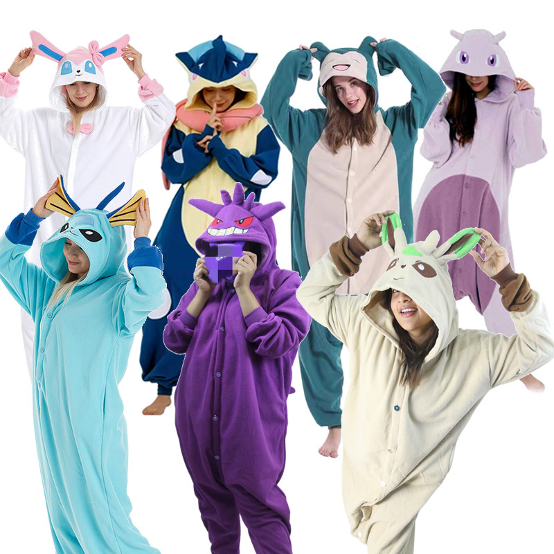 Anime Cosplay Pokemon - TAKARA TOMY Pokemon Costume Kigurumi Onesie