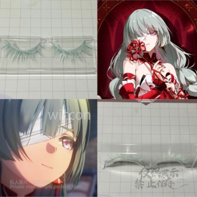 Anime Cosplay Costumes - Anime Phrolova Cosplay Wig Green Pink