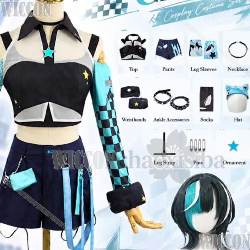 Anime Cosplay Youtube - Hololive FLOW GLOW VTuber Cosplay Rindo