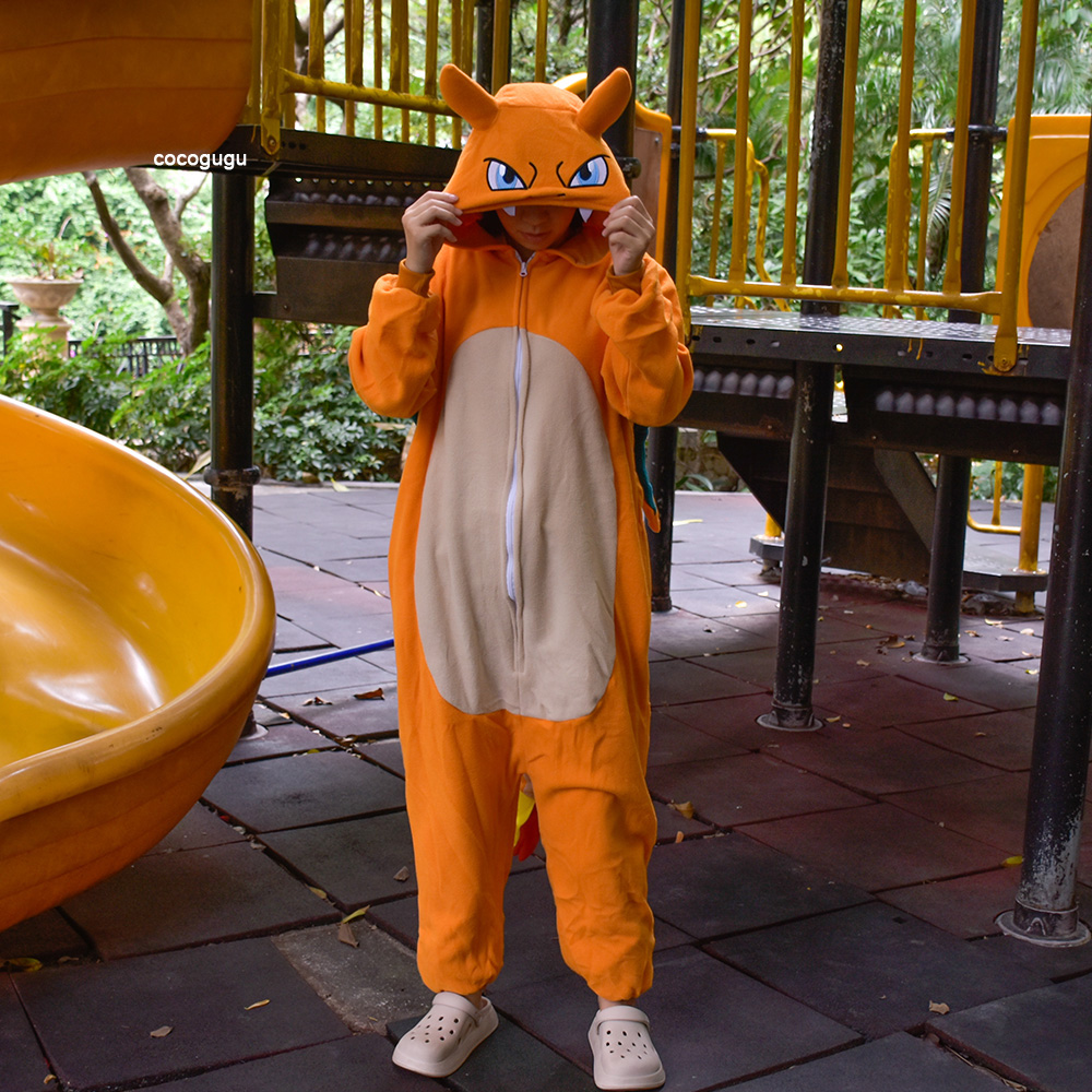Anime Cosplay Pokemon - Pokemon Charizard Costume Adult Men Women