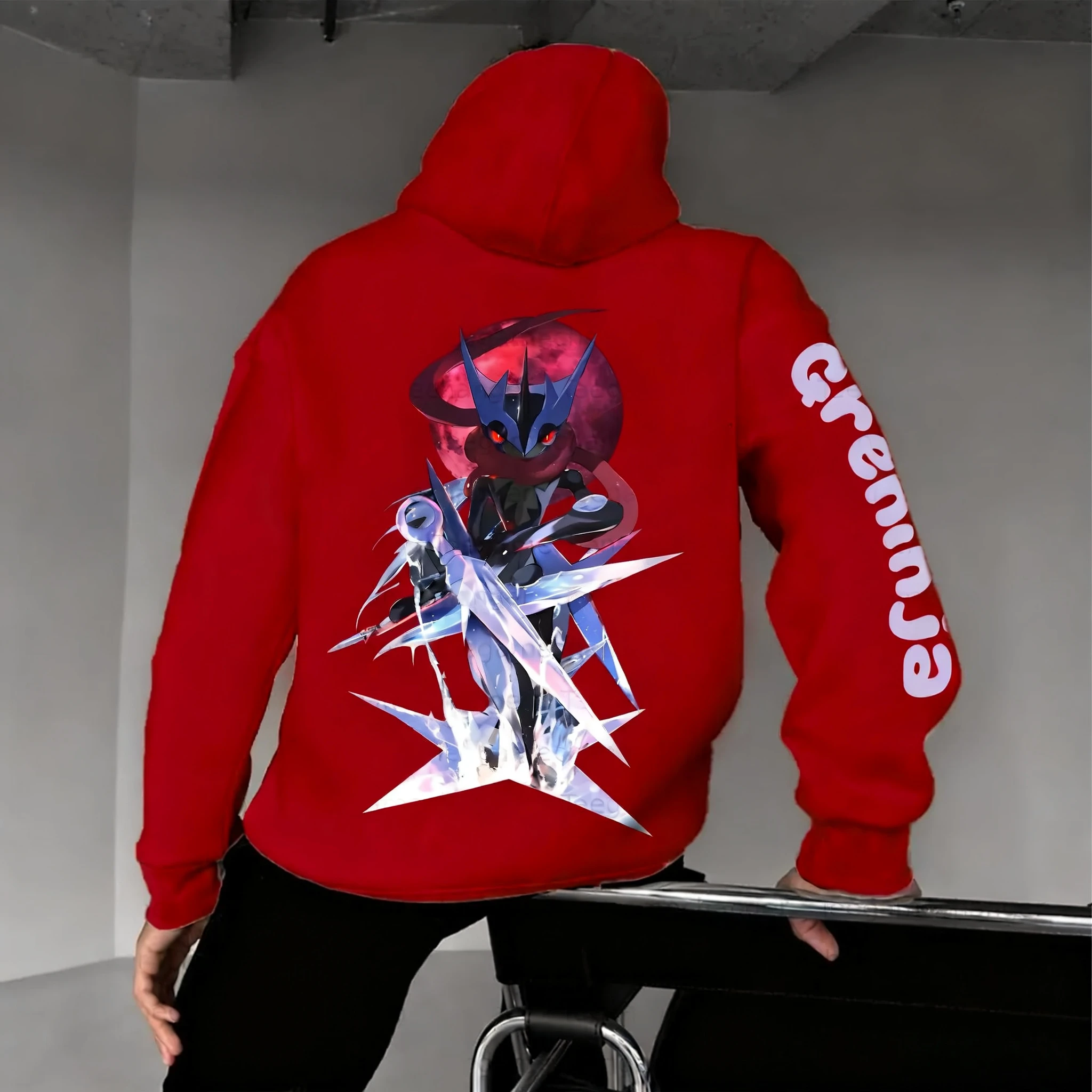 Anime Cosplay Pokemon - Pokémon Anime Greninja Co Branded Hoodie