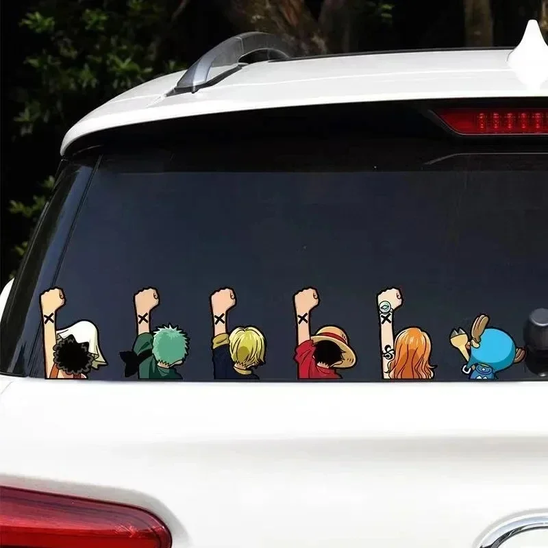 Anime One Piece Car Sticker Ca - огляд і ціна Anime Cosplay Luffy
