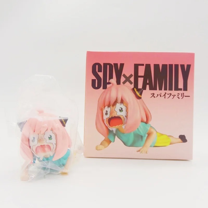 Crying Anya Figure Statue Anim - огляд і ціна Anime Cosplay Anya