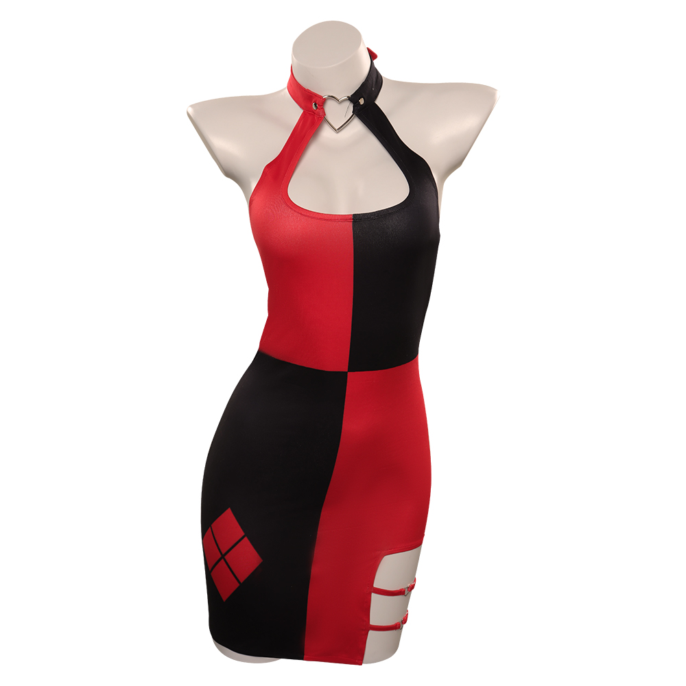 Quinzel Cosplay Costume Adult  - огляд і ціна Anime Harley Quinn Cosplay