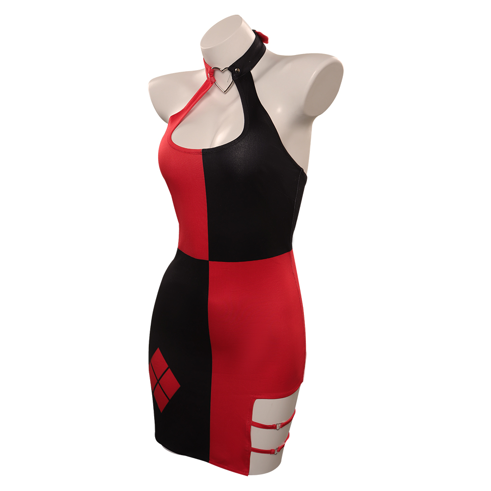 Quinzel Cosplay Costume Adult  - огляд і ціна Anime Harley Quinn Cosplay