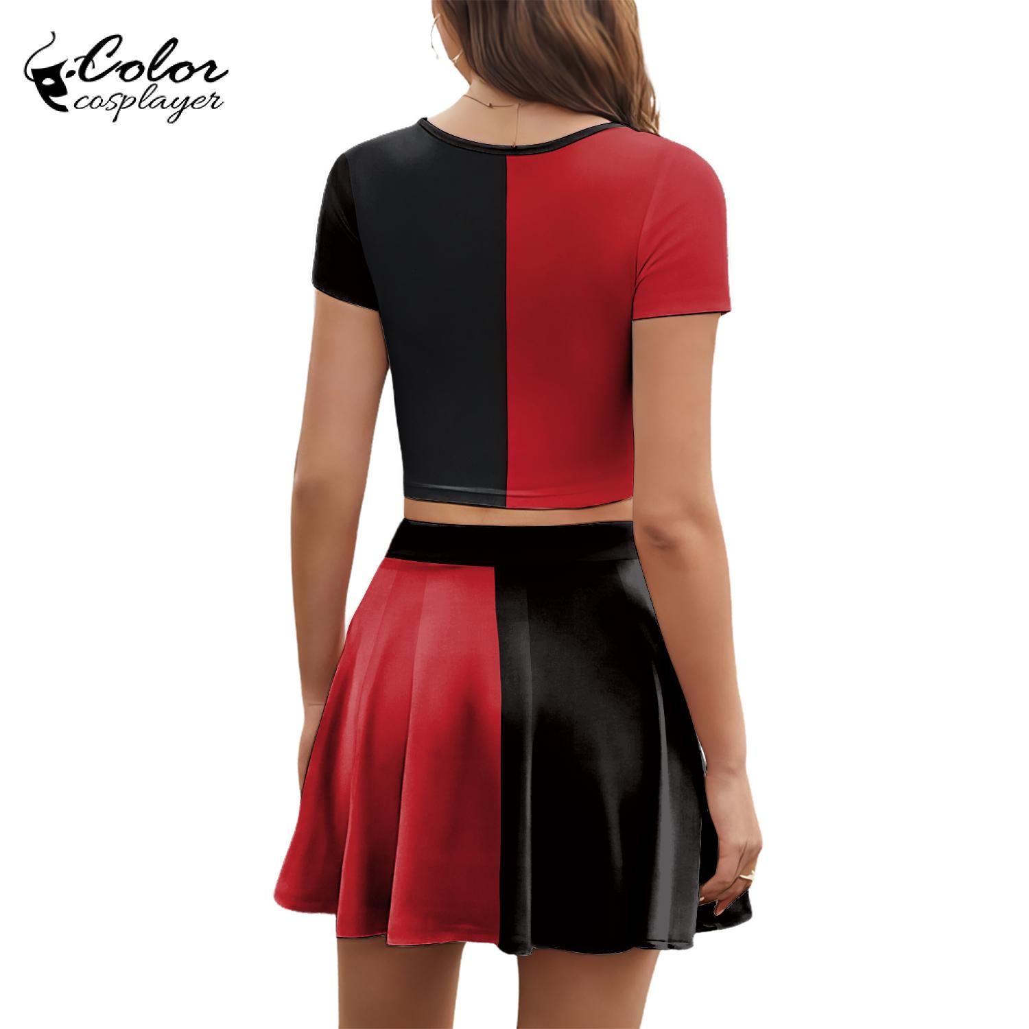 Color Cosplayer Movie Clown Wo - огляд і ціна Anime Harley Quinn Cosplay