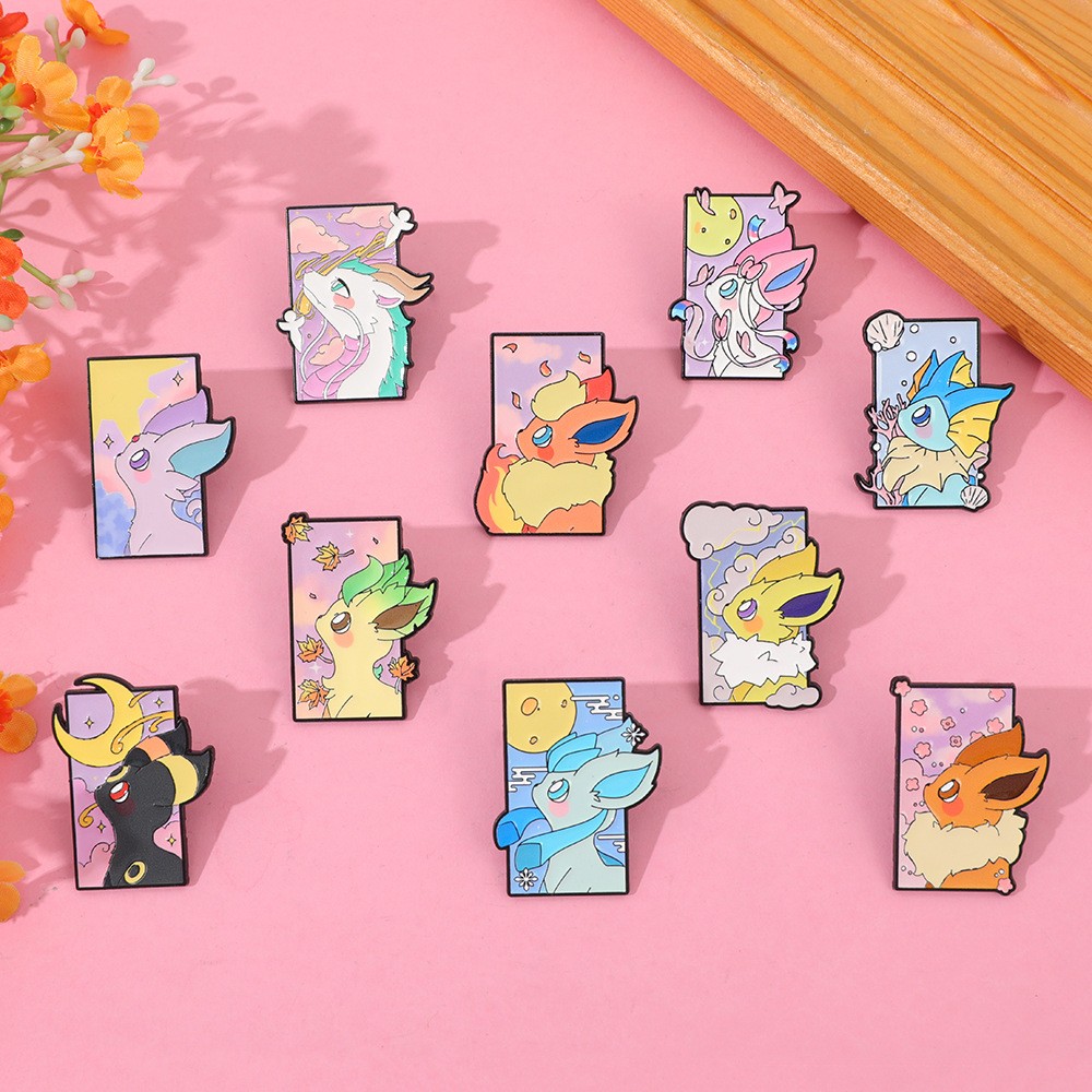 Anime Game Enamel Lapel Pins F - огляд і ціна Anime Cosplay Pokemon
