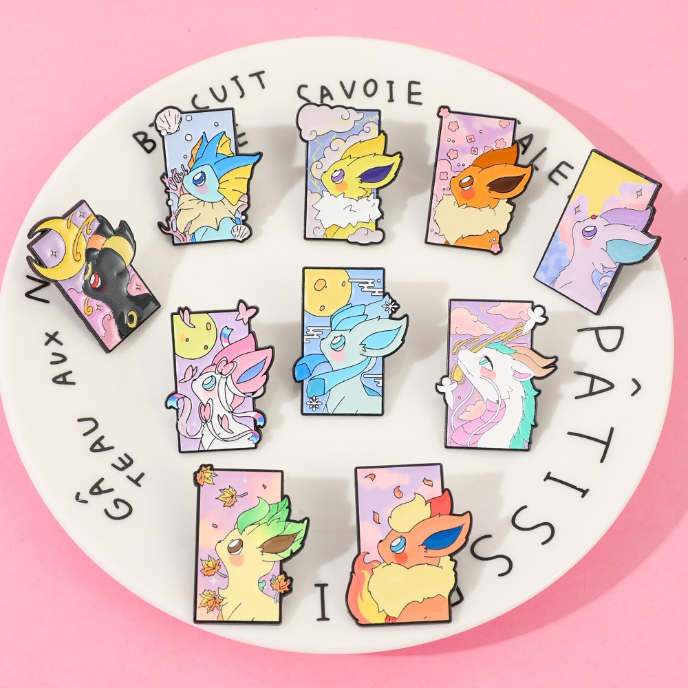 Anime Game Enamel Lapel Pins F - огляд і ціна Anime Cosplay Pokemon