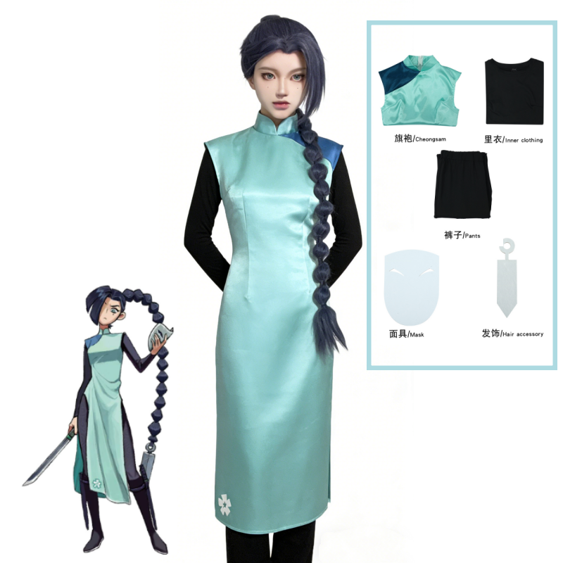 Anime Assassin Seven Scissor S - огляд і ціна Anime Cosplay Dress