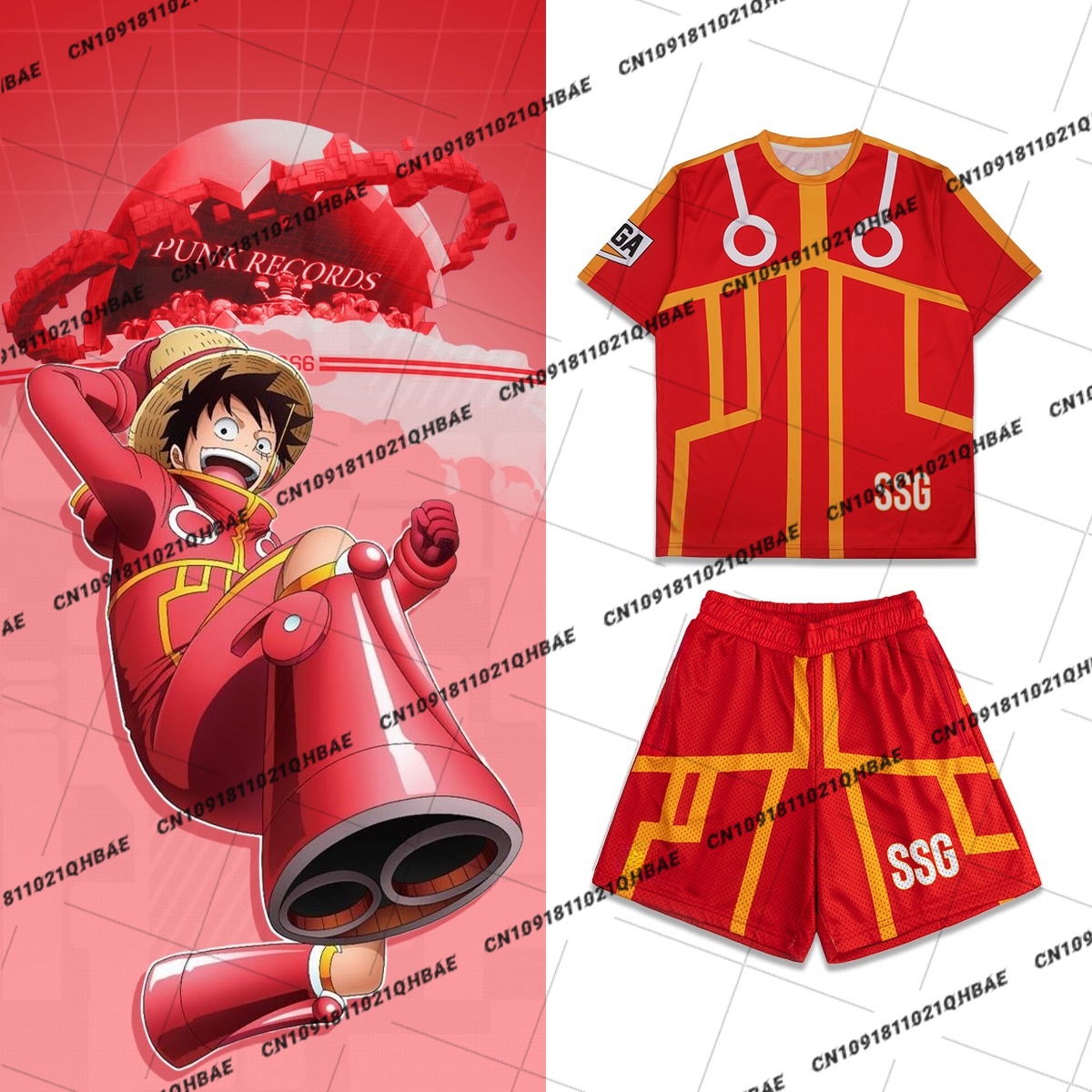 New Egghead Island Monkey D. L - огляд і ціна Anime Cosplay Costumes