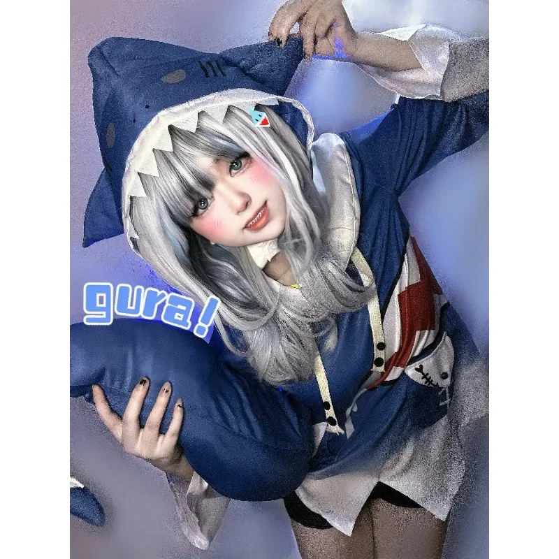 Hololive Gawr Gura Cosplay Cos - огляд і ціна Anime Cosplay Youtube