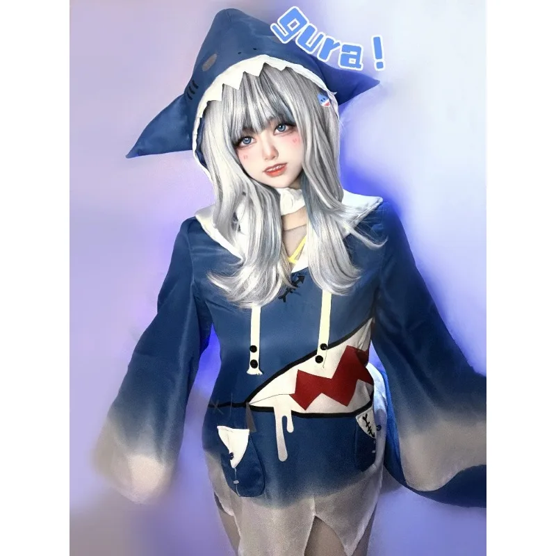 Hololive Gawr Gura Cosplay Cos - огляд і ціна Anime Cosplay Youtube