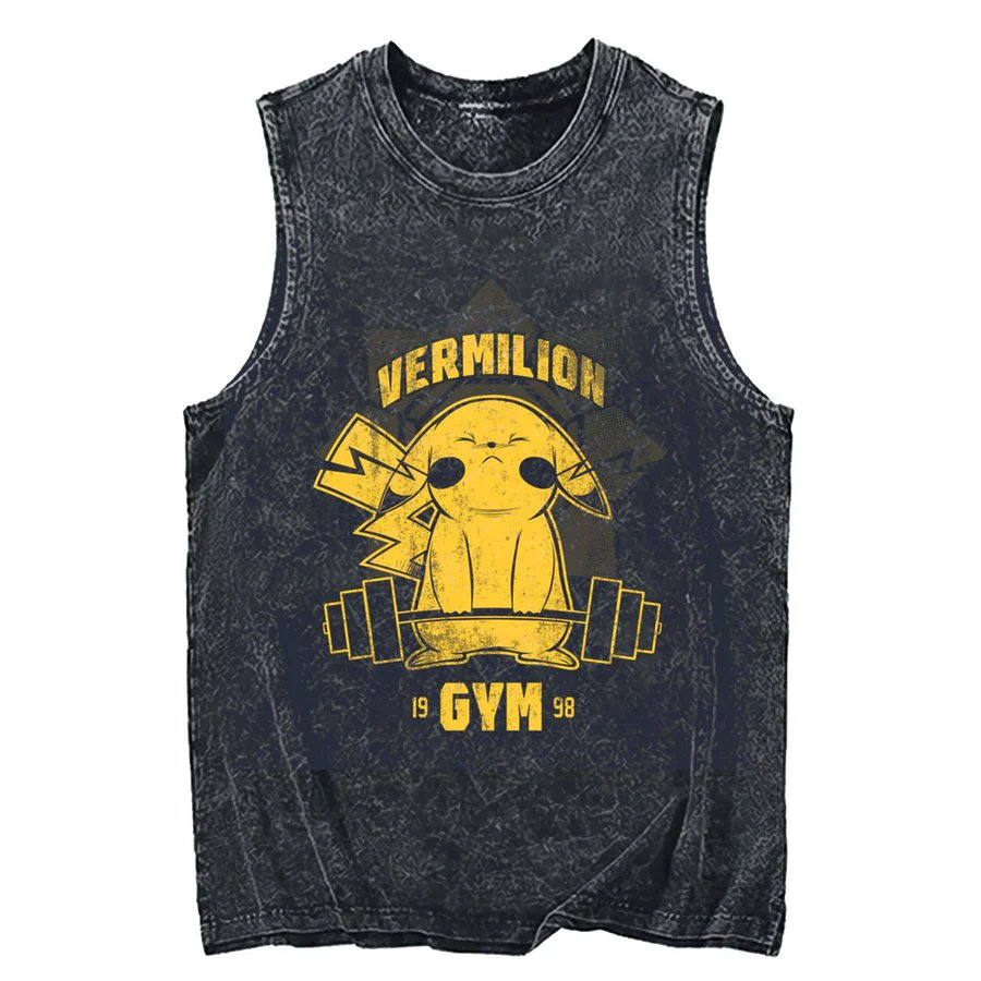 2026 Pokemon Pikachu Acid Wash - огляд і ціна Anime Cosplay Pokemon
