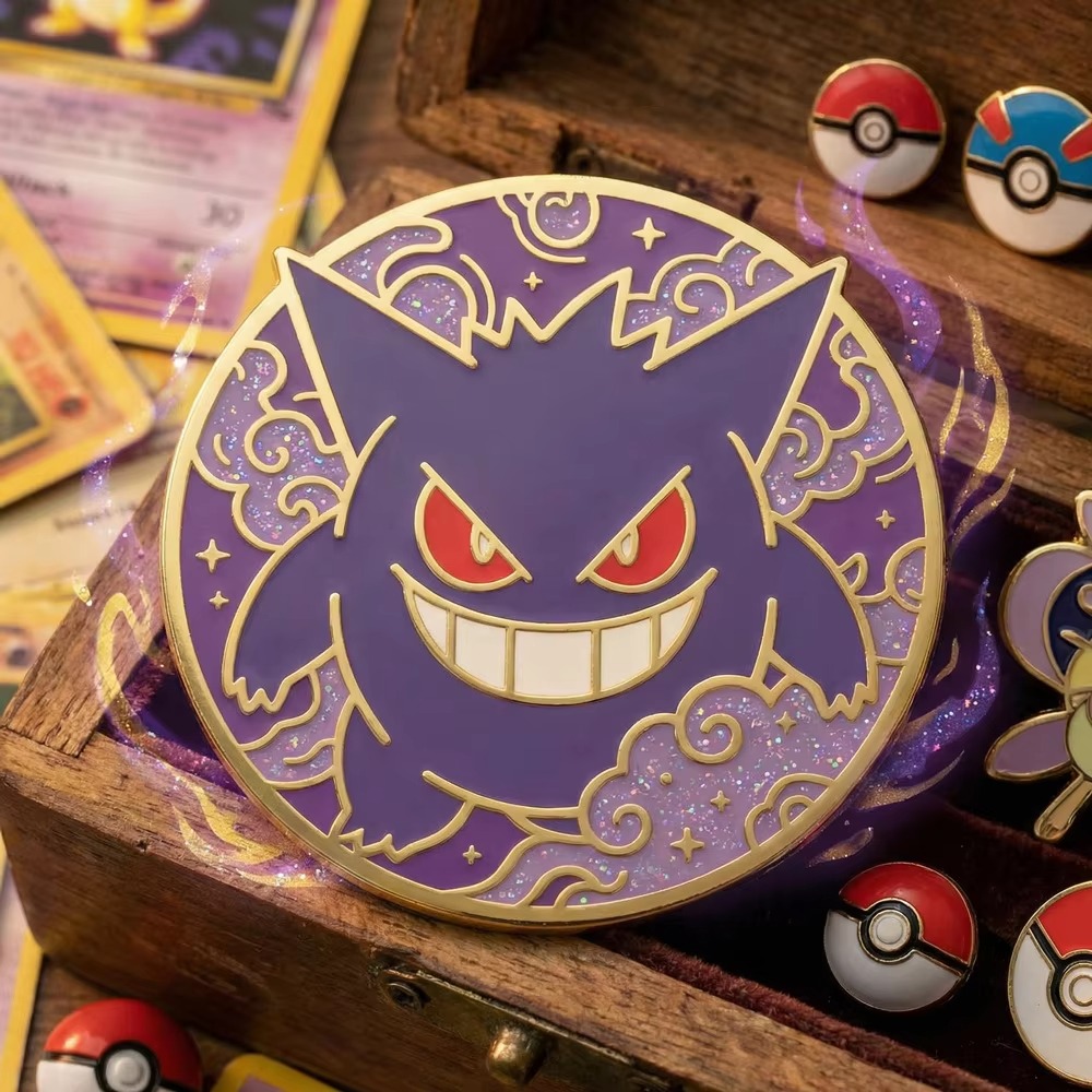 Pokemon Hard Enamel Pins Elf A - огляд і ціна Anime Cosplay Pokemon