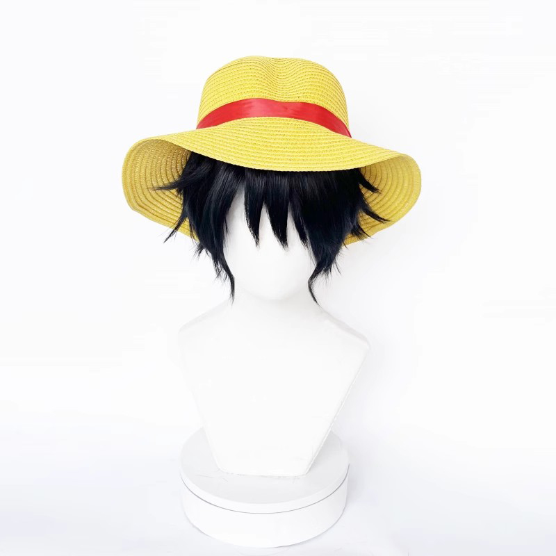 Luffy Cosplay Costume Hat Wig  - огляд і ціна Anime Cosplay Luffy