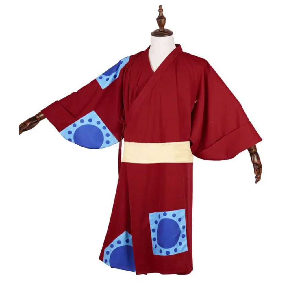 Red Kimono Anime One Monkey Lu - огляд і ціна Anime Cosplay Luffy
