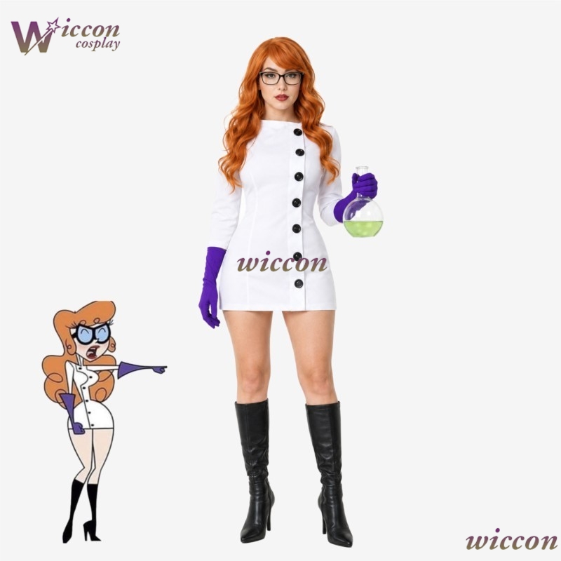 Uniform Genderbend Dexter Carn - огляд і ціна Anime Cosplay Nurse