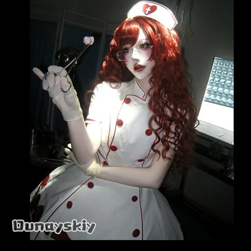 OHaYo%Bloody Nurse Fanart Hall - огляд і ціна Anime Cosplay Nurse