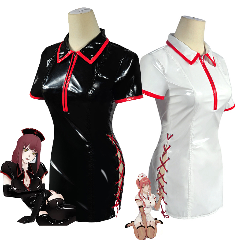 Anime Chainsaw Man Cosplay Cos - огляд і ціна Anime Cosplay Nurse