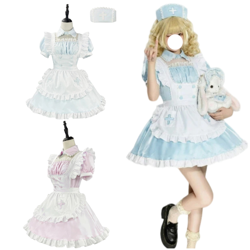 Anime Nurse Uniform Set Cospla - огляд і ціна Anime Cosplay Nurse