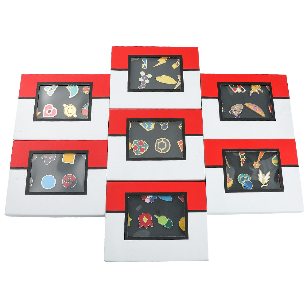 Pokemon Gym Badges Kanto Johto - огляд і ціна Anime Cosplay Pokemon